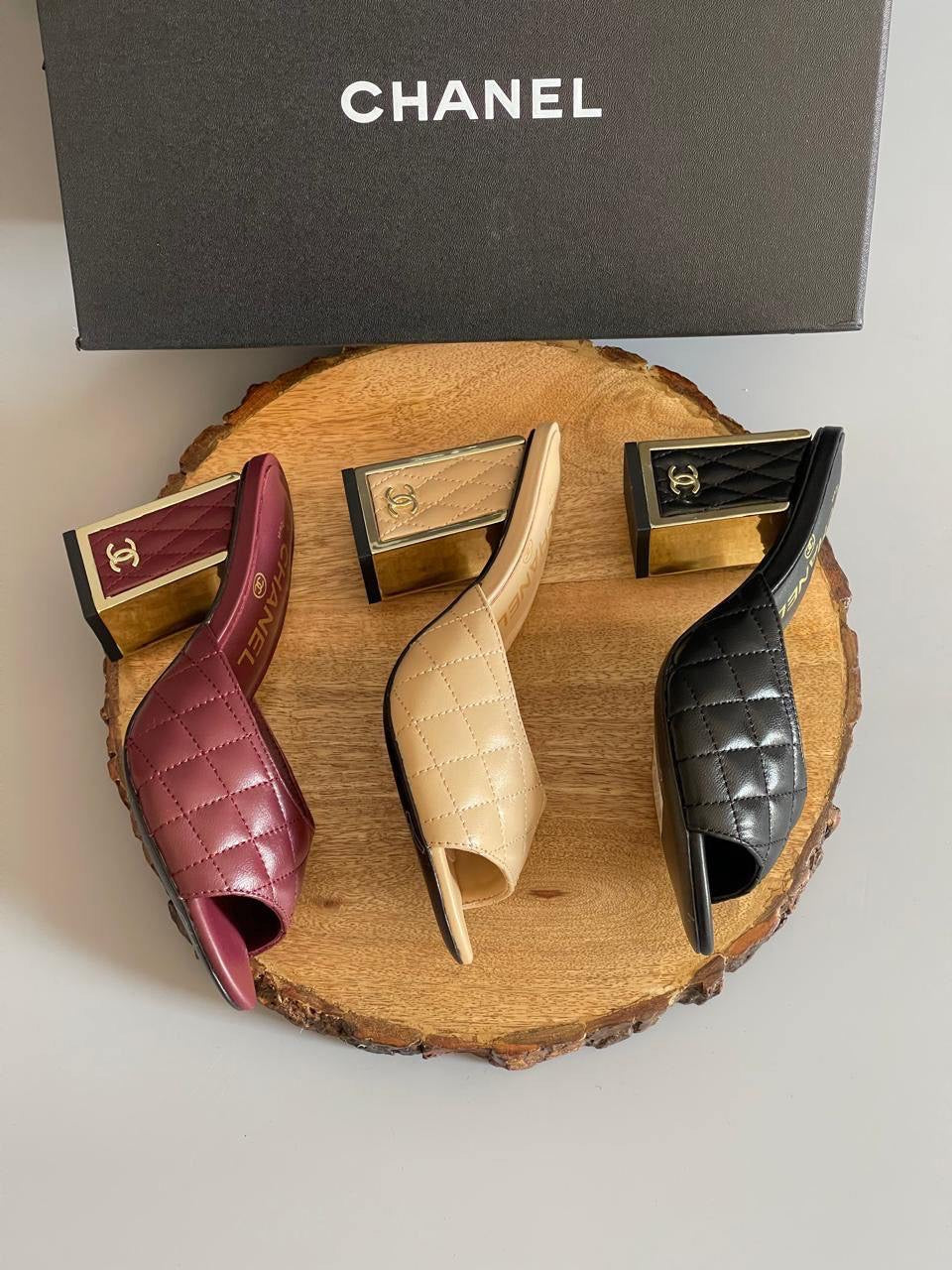 Chanel Heels 3 colors