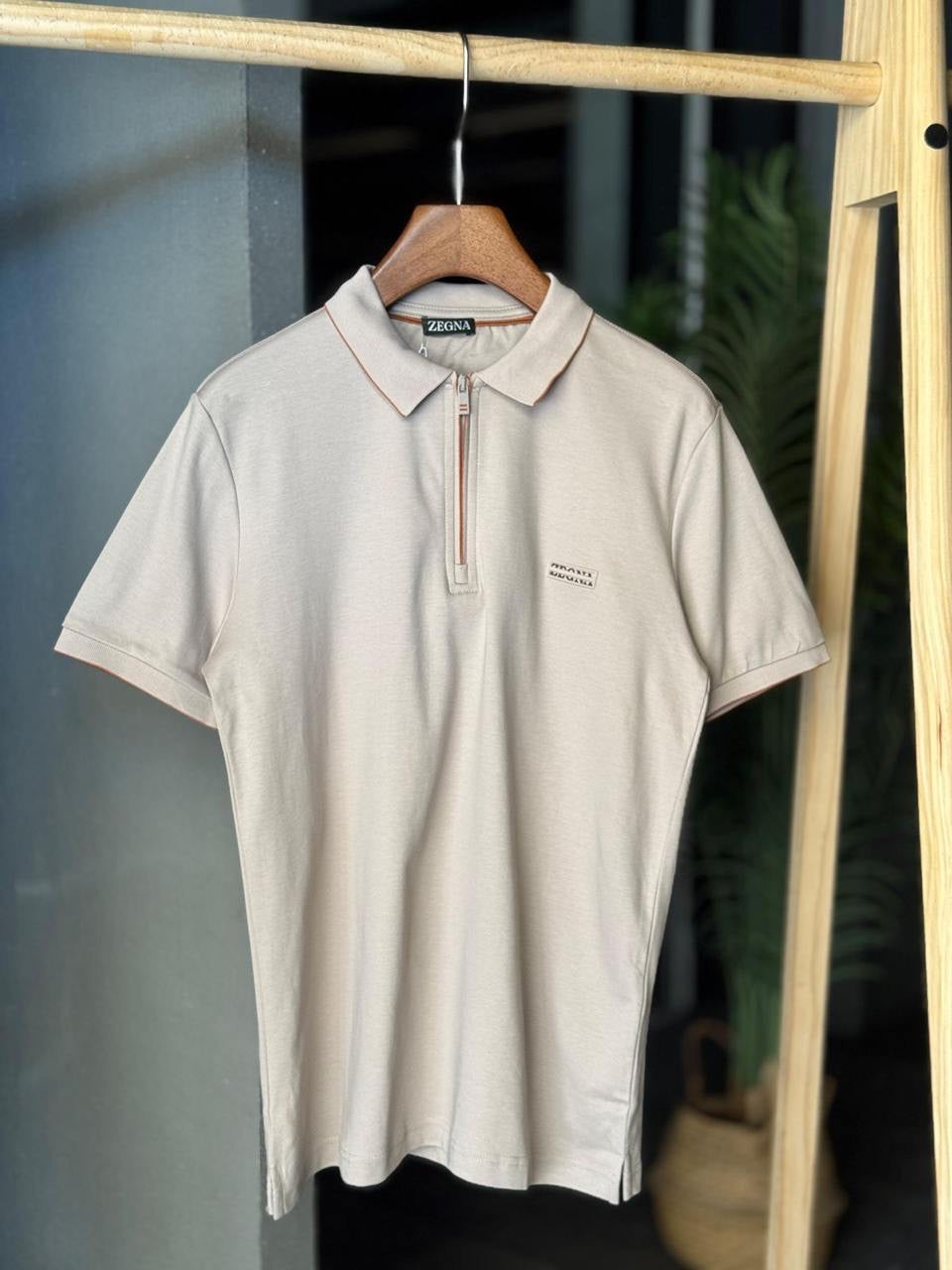 Zegna Polo Zipped Shirt 4 colors