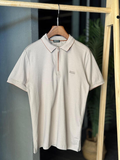 Zegna Polo Zipped Shirt 4 colors