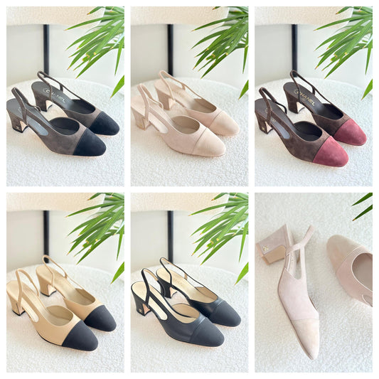 Chanel Heels 5 colors