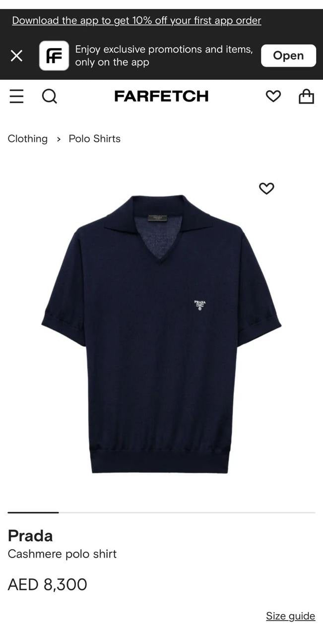 Prada Polo Shirt