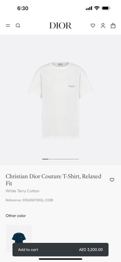 Dior T-Shirt 2 colors