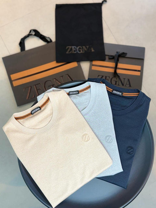 Zegna Cashmere T-Shirt 3 colors