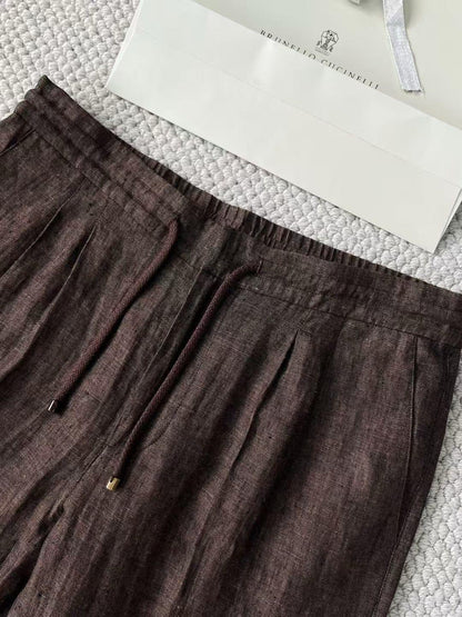 Brunello Cucinelli Linen Pants