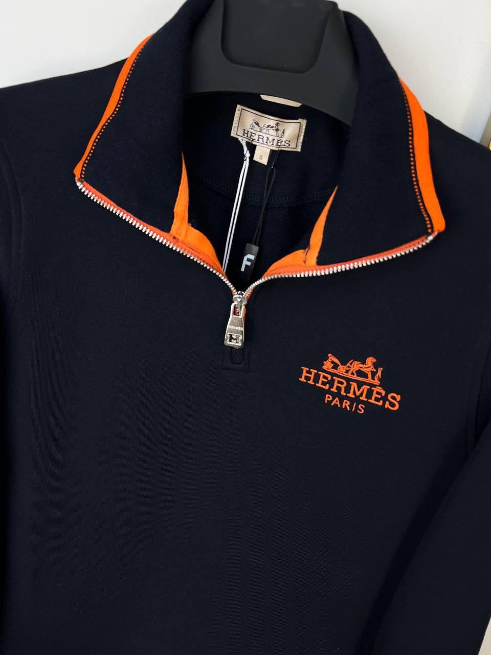 Hermes Half Zipper Sweater 3 colors