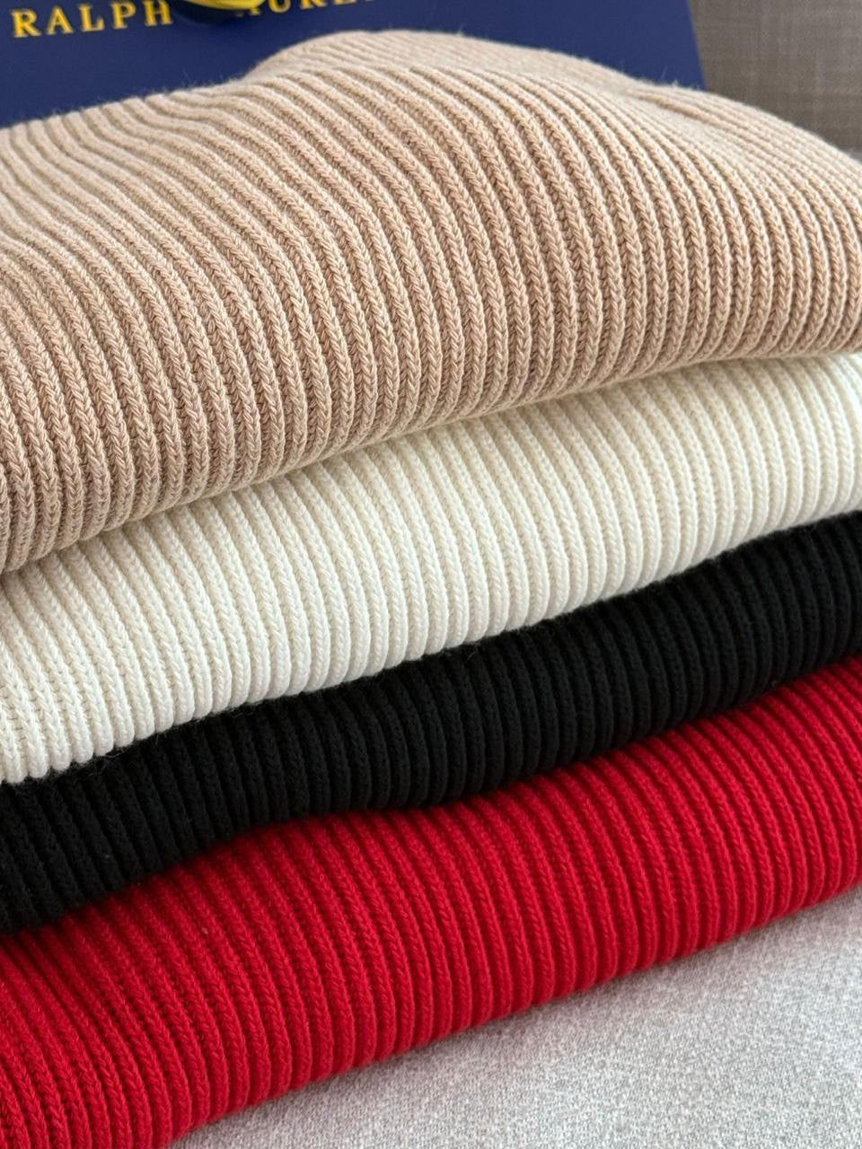 Polo Sweater 4 colors