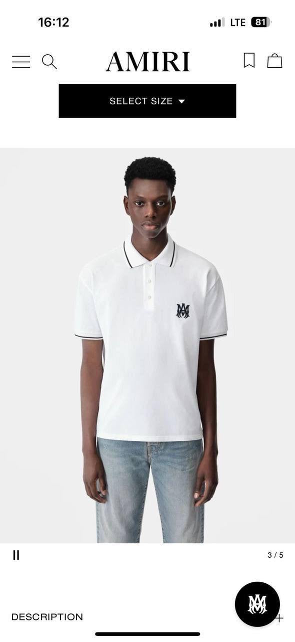 Amiri Polo Shirt 2 colors
