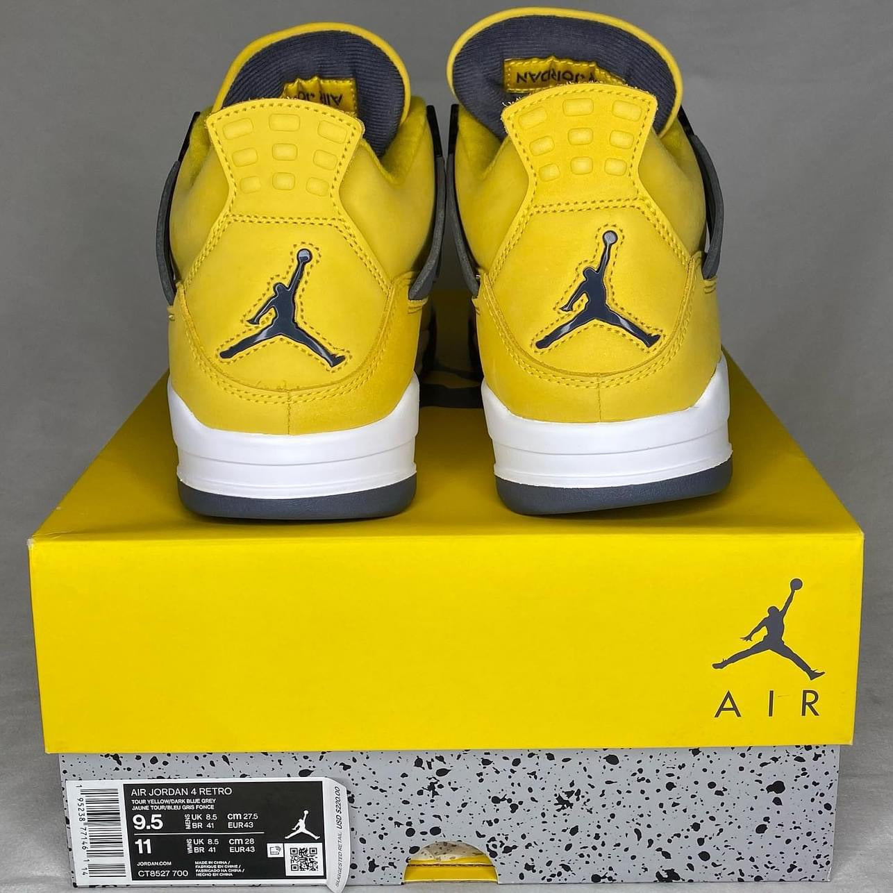 Jordan 4 Retro Lightning