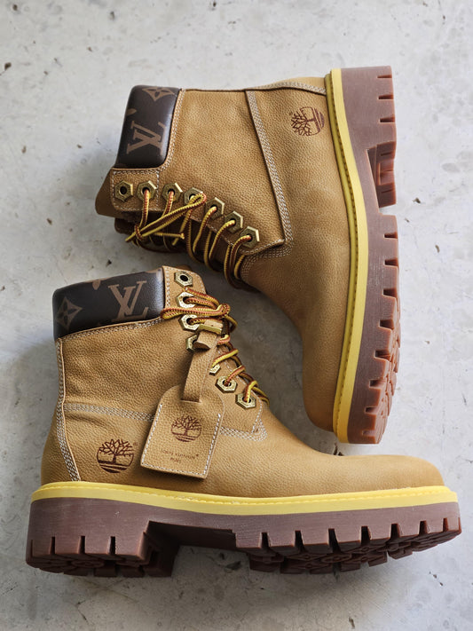 Louis Vuitton X Timberland Boots