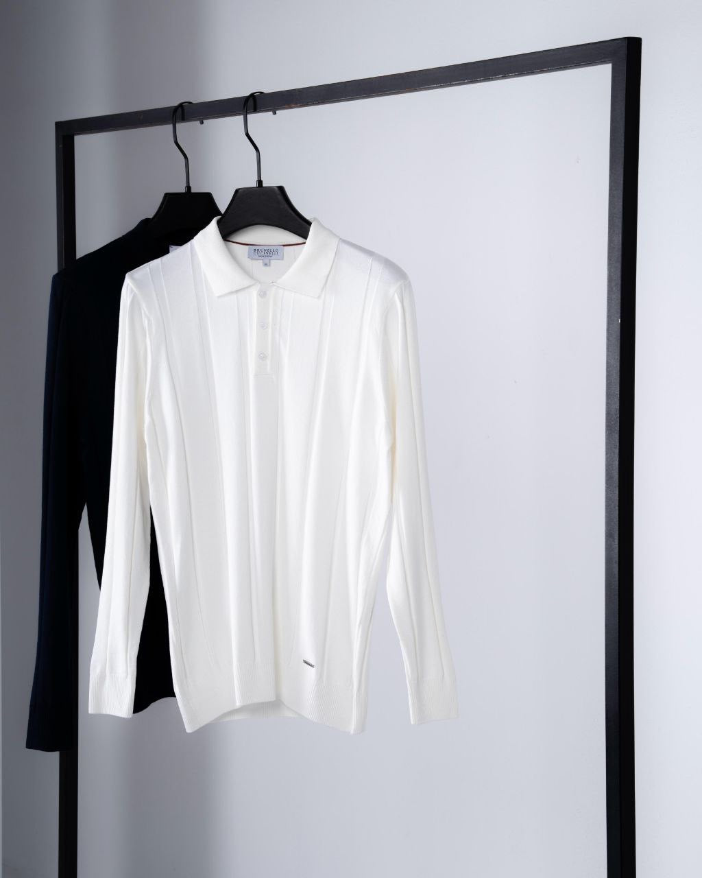 Brunello Cucinelli Long Sleeve Polo Shirt