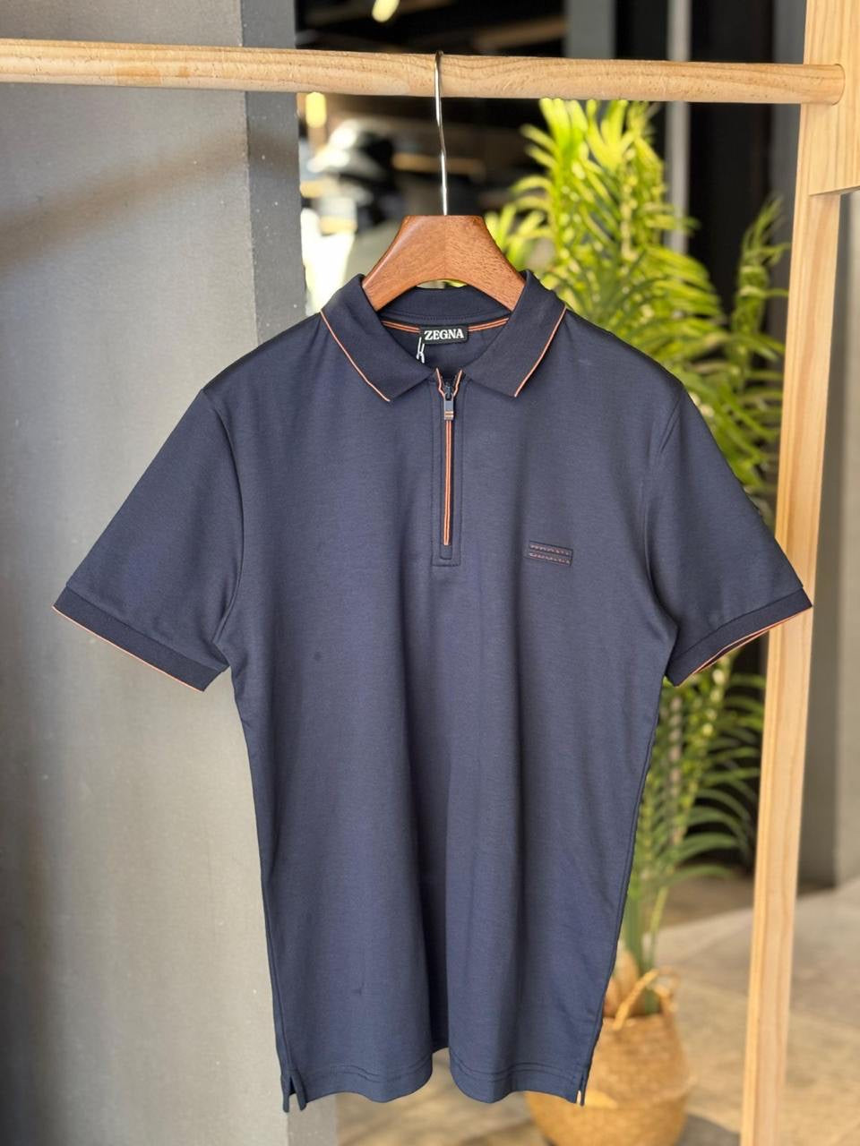 Zegna Polo Zipped Shirt 4 colors
