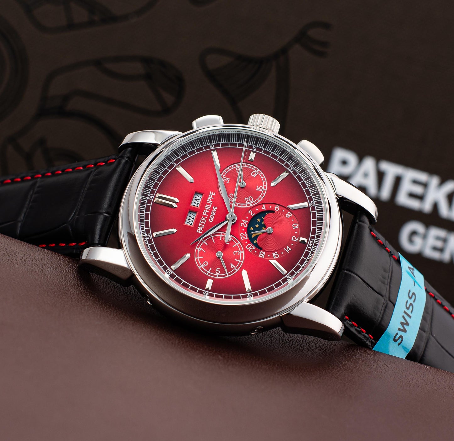 Patek Philippe Perpetual Calendar Chronograph Watch 5 colors