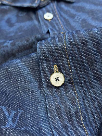 Louis Vuitton Denim Short Sleeve Shirt