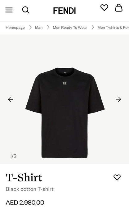 Fendi T-Shirt 3 colors