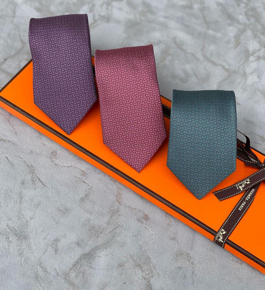 Hermes Tie 3 colors