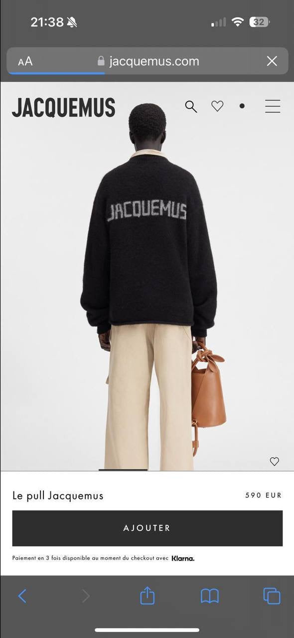 Jacquemus Sweater 2 colors