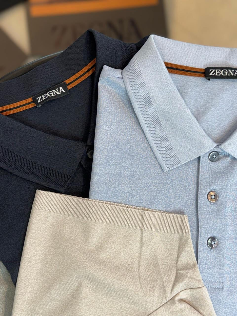 Zegna Polo Shirt 4 colors