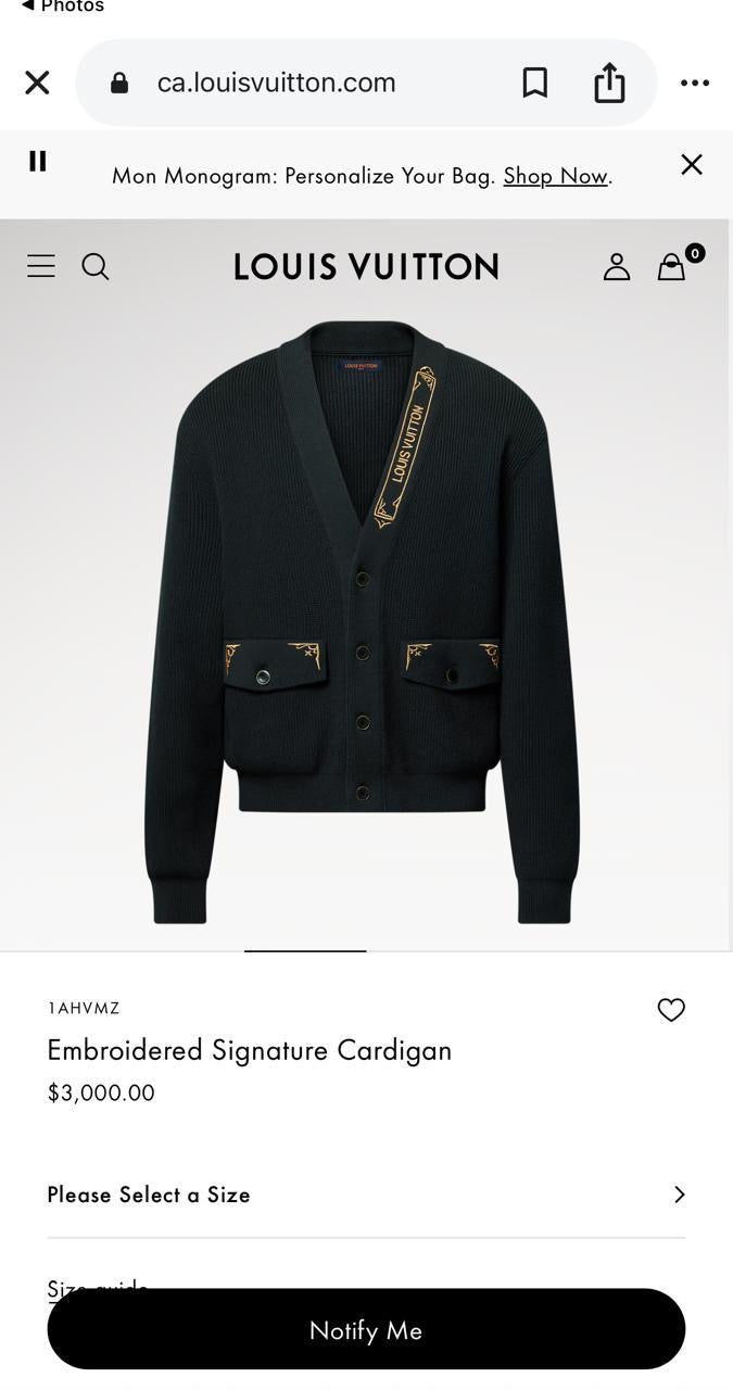 Louis Vuitton Sweater