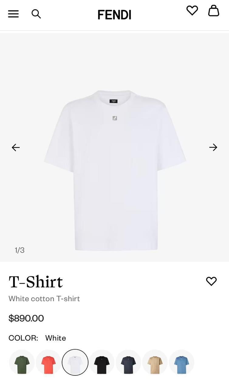 Fendi T-Shirt 6 colors