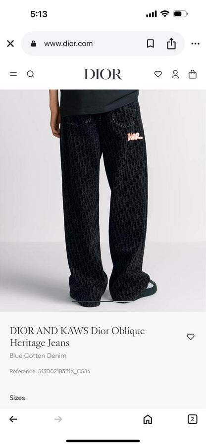 Dior Jeans Pants