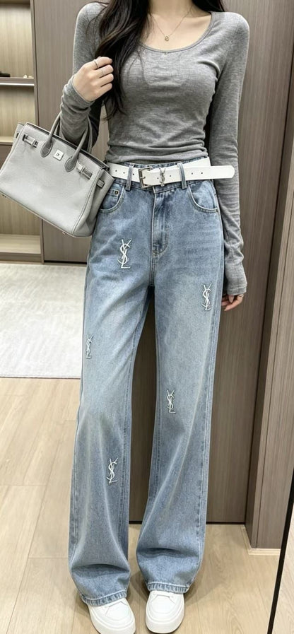Ysl Jeans Pants