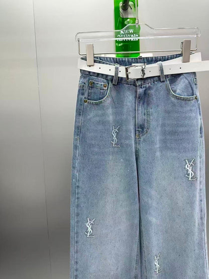 Ysl Jeans Pants