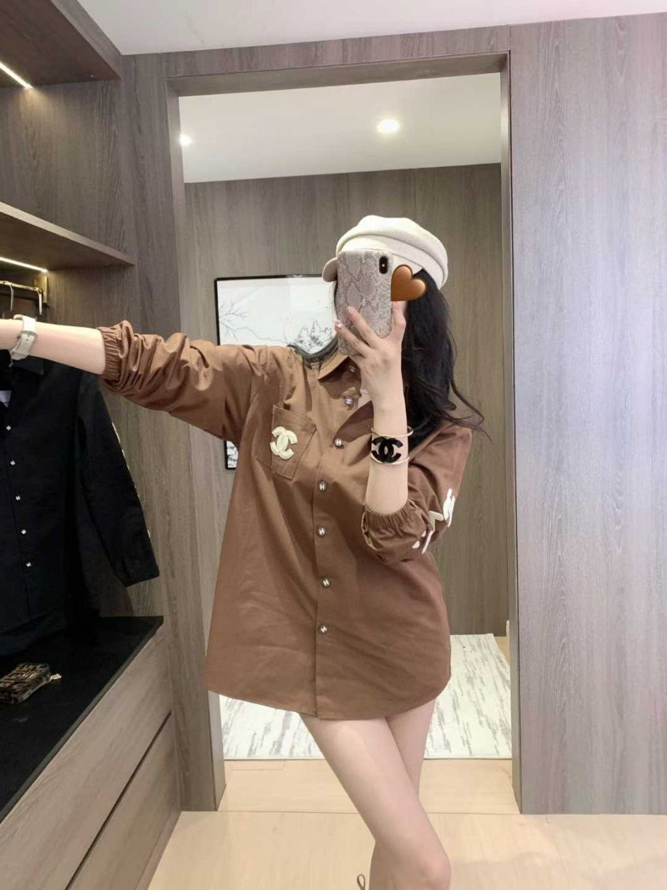 Chanel Long Sleeve Shirt