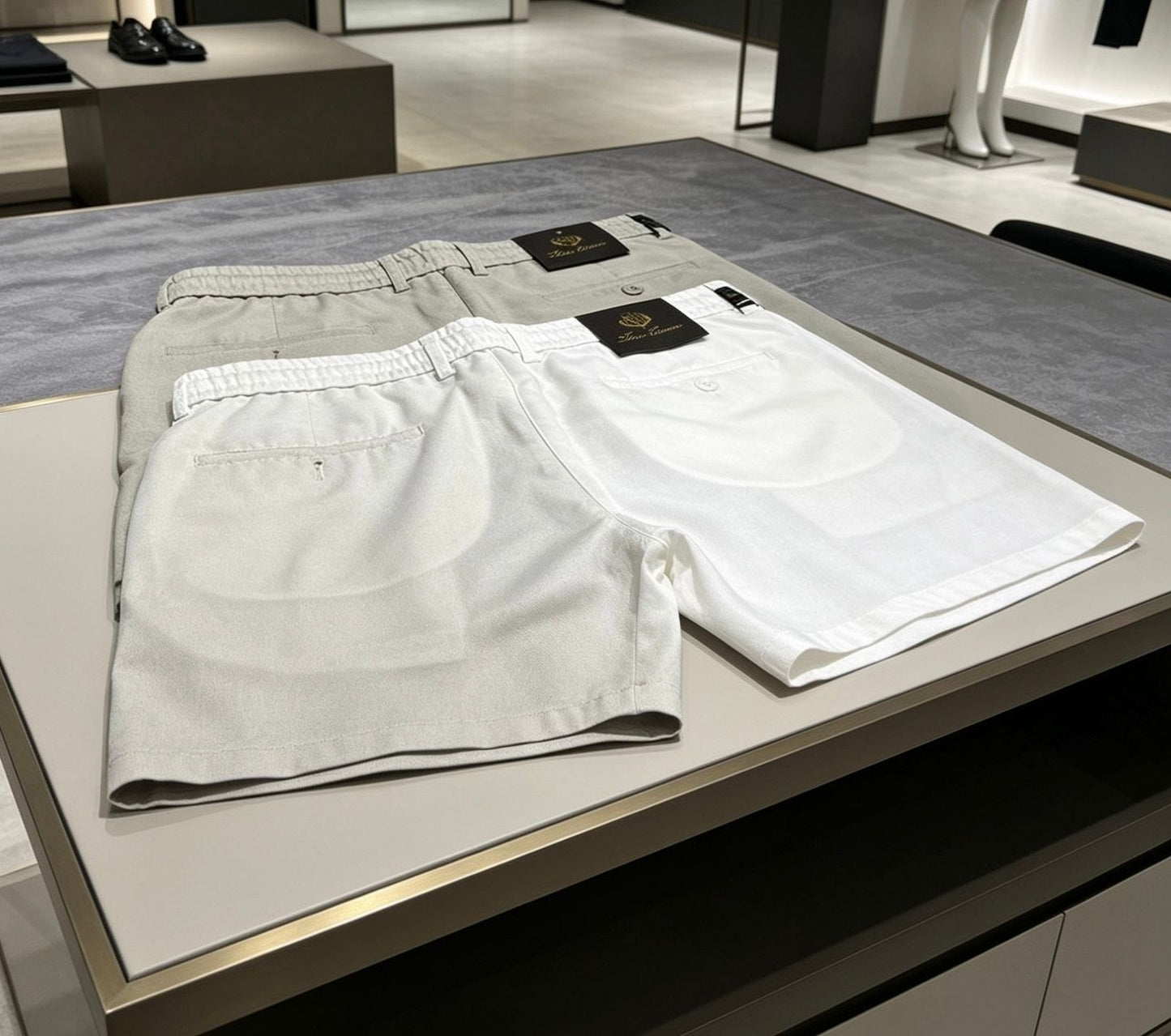 Loro Piana Linen Shorts