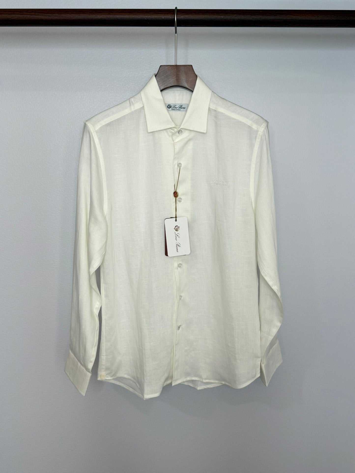 Loro Piana Long Sleeve Linen Shirt
