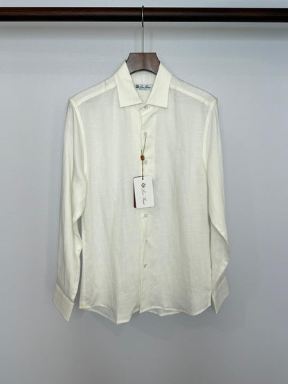 Loro Piana Long Sleeve Linen Shirt
