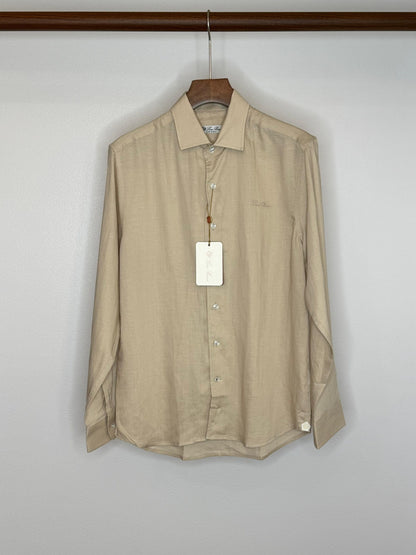 Loro Piana Long Sleeve Linen Shirt