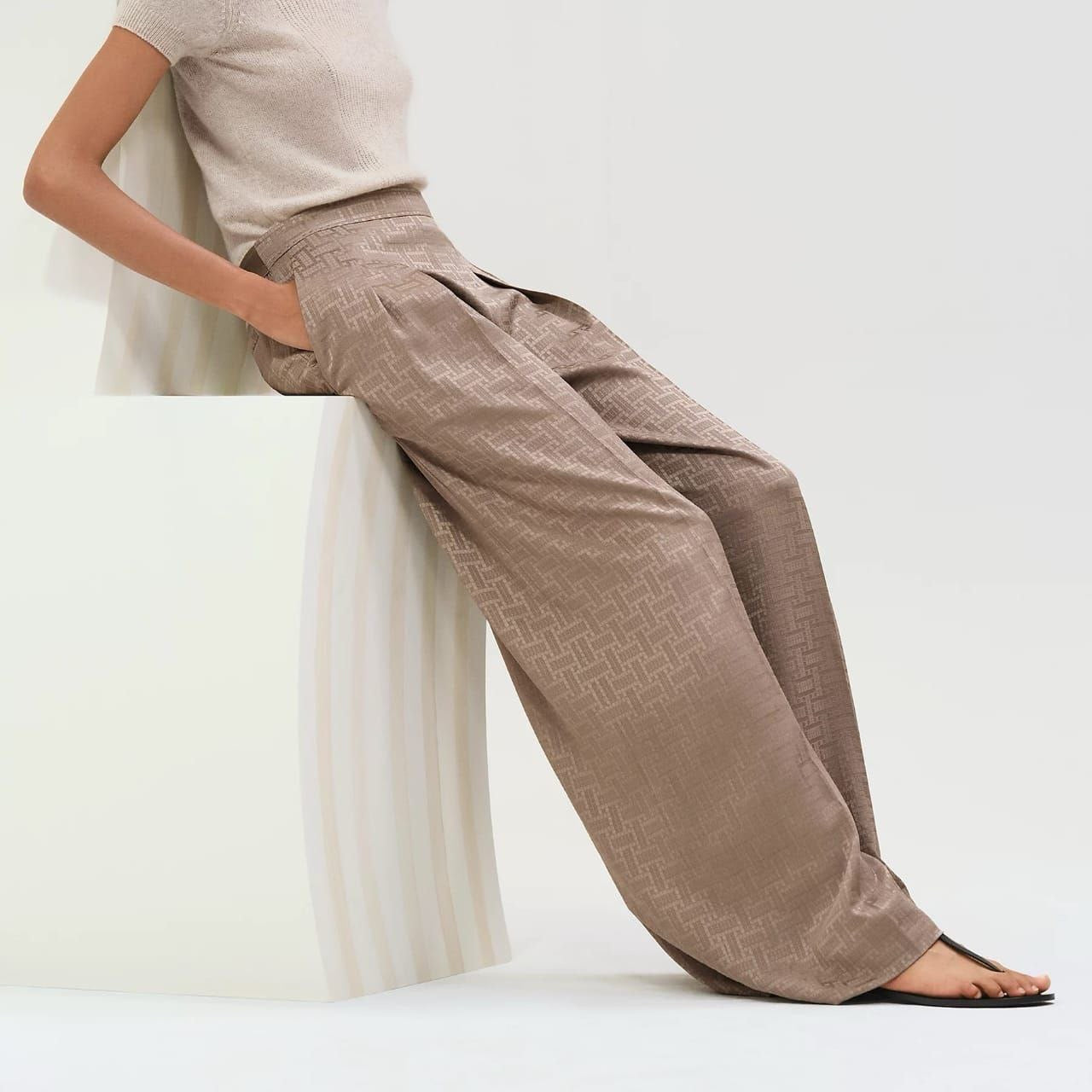 Hermes Fabric Pants