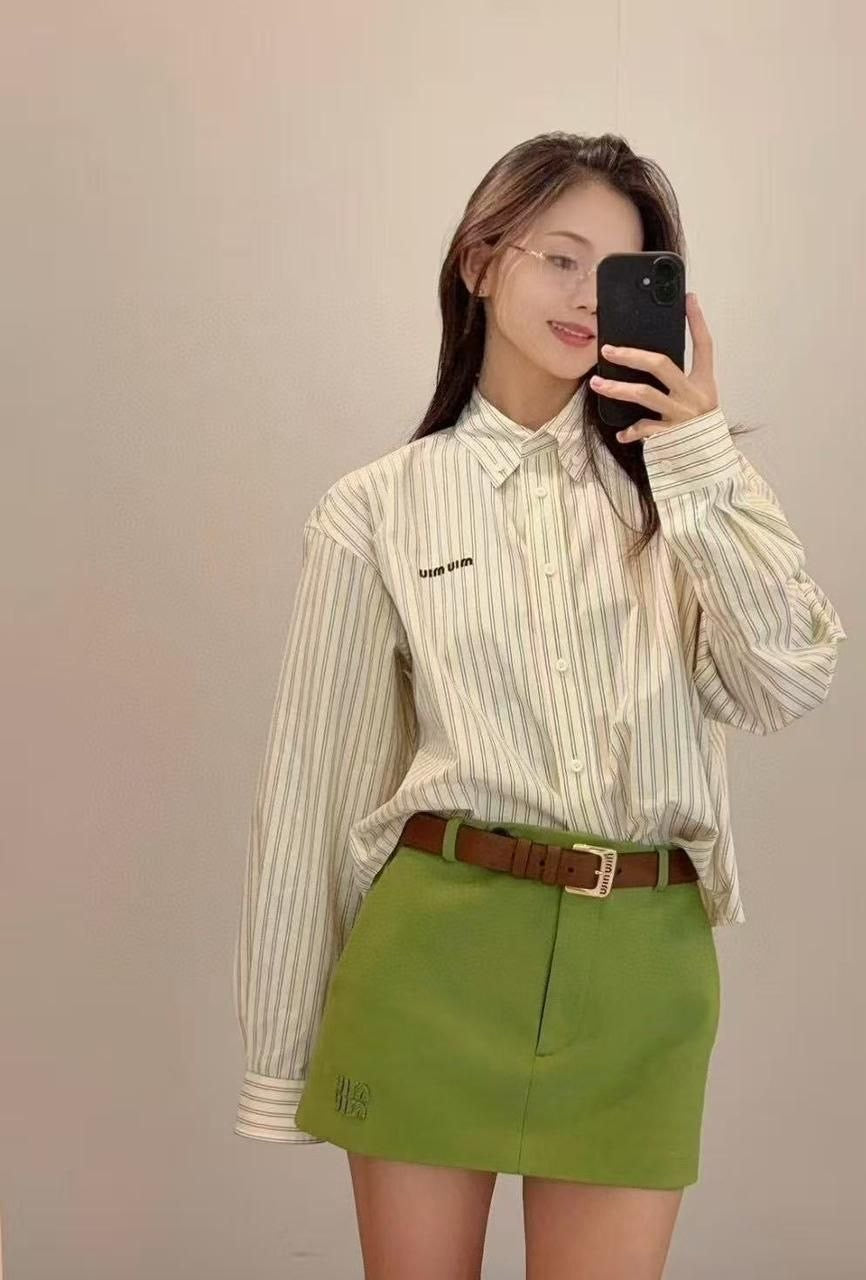 Miu Miu Long Sleeve Shirt