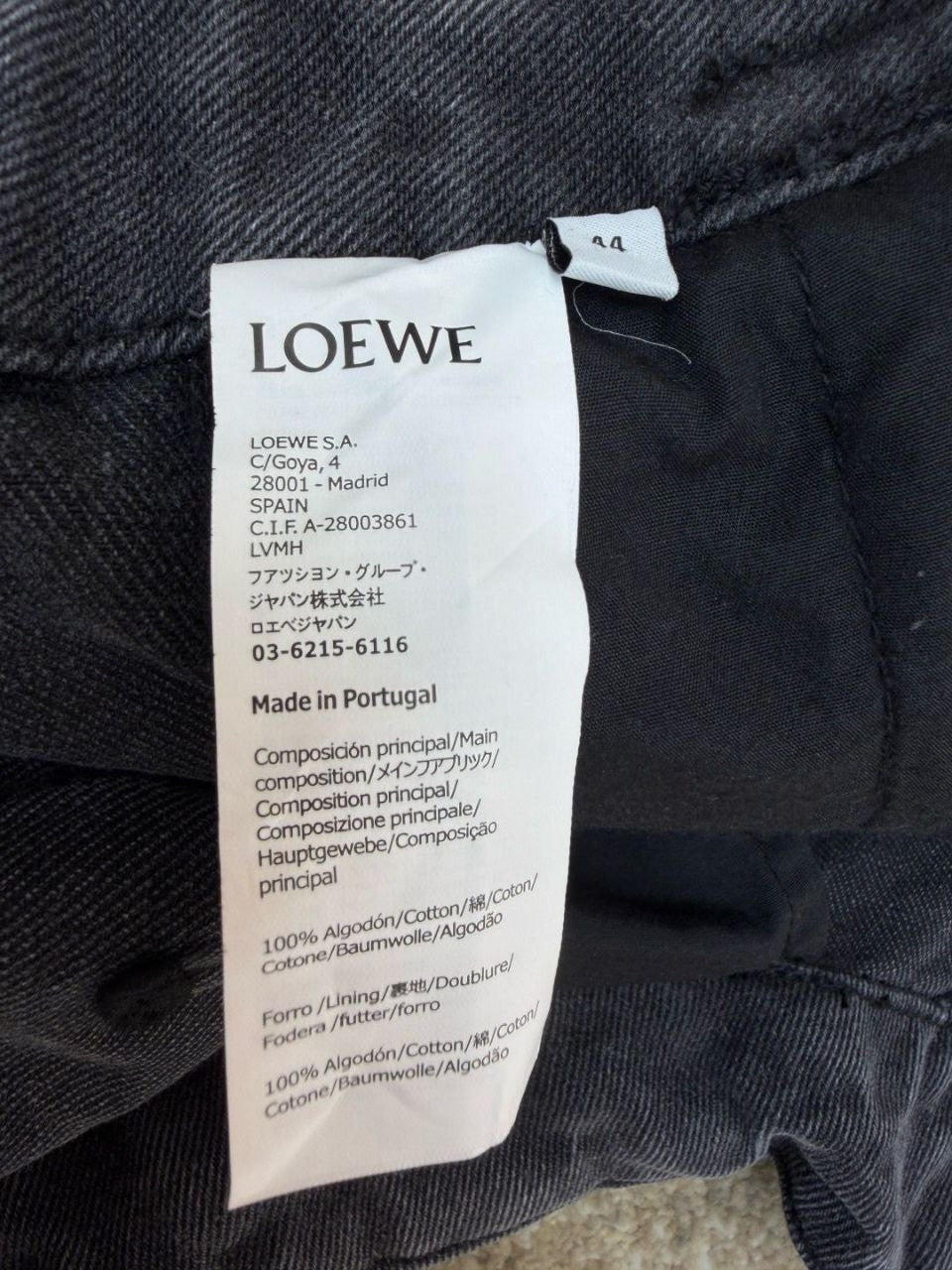 Loewe Jeans Pants