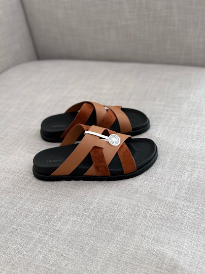 Hermes Slippers