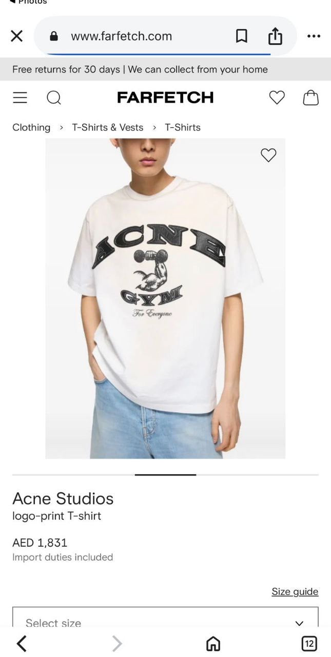 Acne Studios T-Shirt