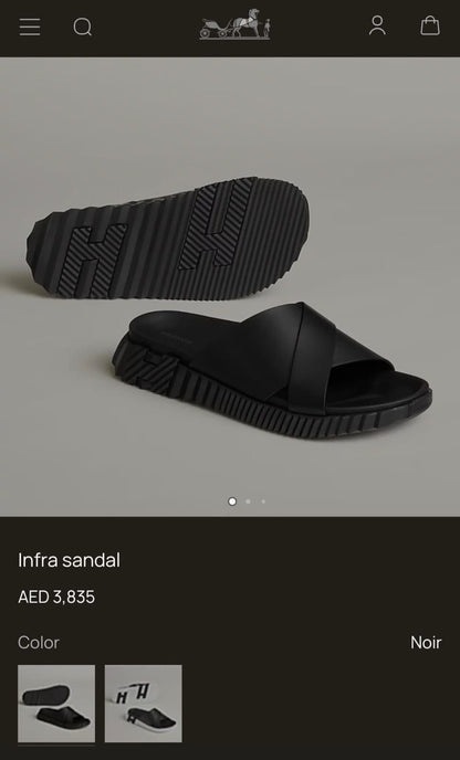 Hermes Slippers