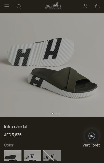 Hermes Slippers