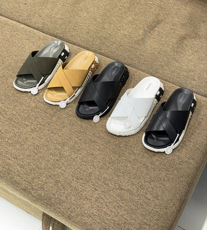 Hermes Slippers