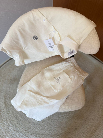 Brunello Cucinelli Linen Set