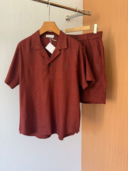Brunello Cucinelli Linen Set