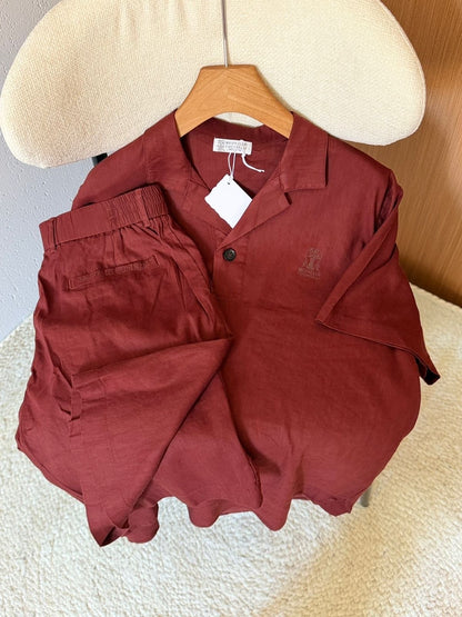 Brunello Cucinelli Linen Set