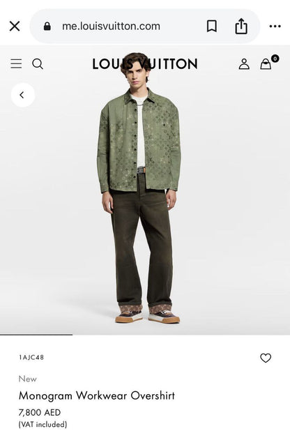 Louis Vuitton Long Sleeve Shirt