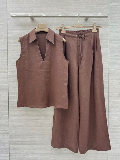 Brunello Cucinelli Linen Set