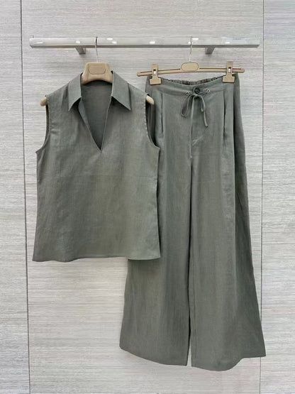 Brunello Cucinelli Linen Set