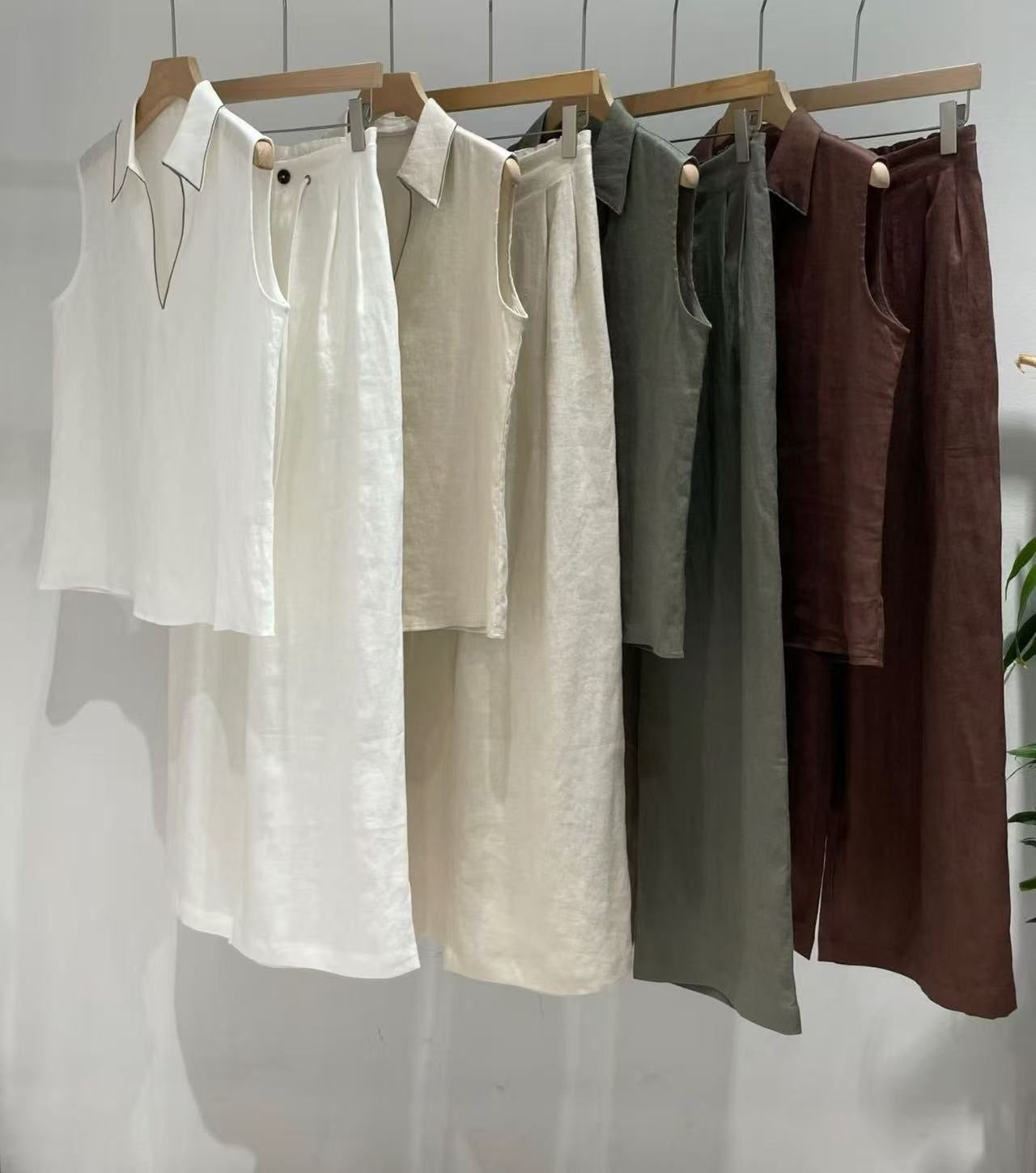 Brunello Cucinelli Linen Set
