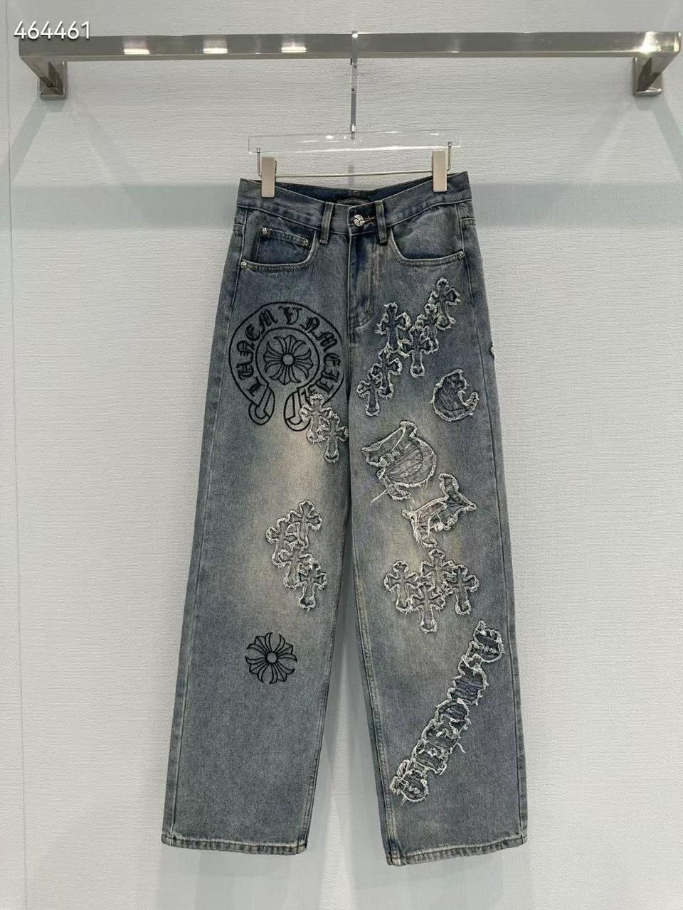 Chrome Hearts Jeans Pants