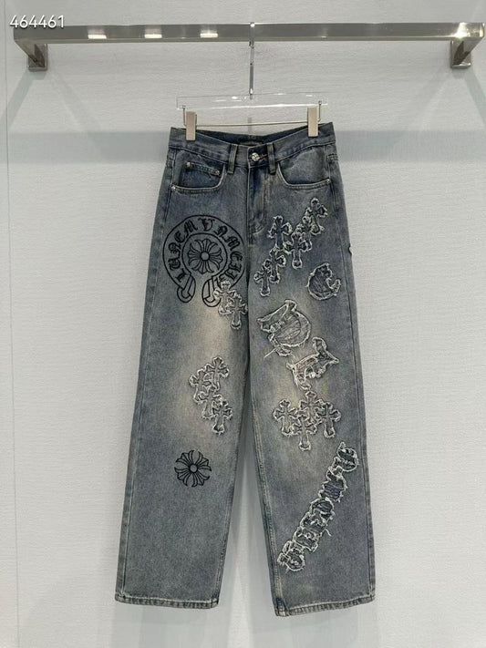 Chrome Hearts Jeans Pants