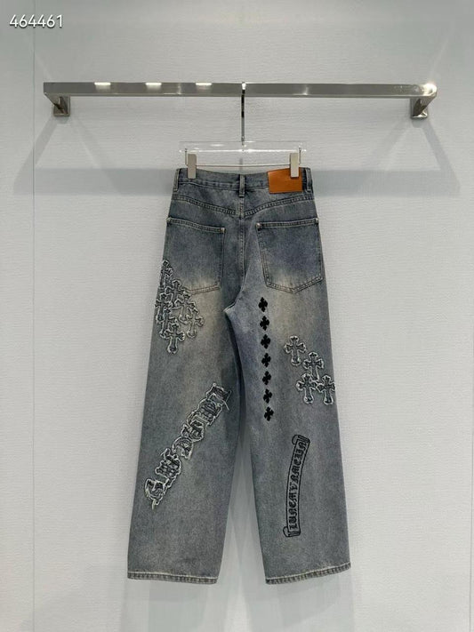 Chrome Hearts Jeans Pants
