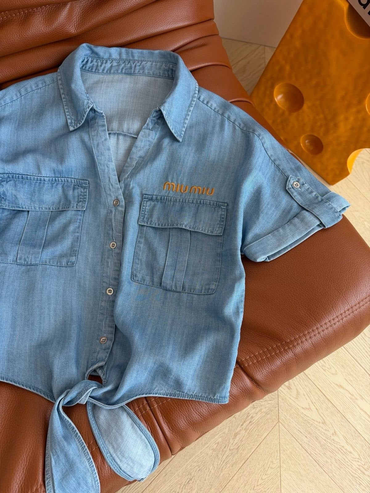 Miu Miu Short Sleeve Shirt